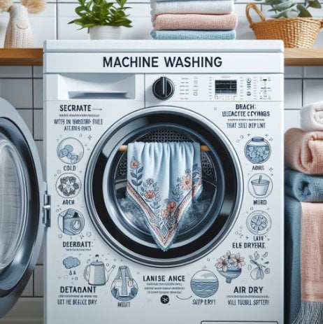 How to wash microfiber cloth for glasses? Machine washing