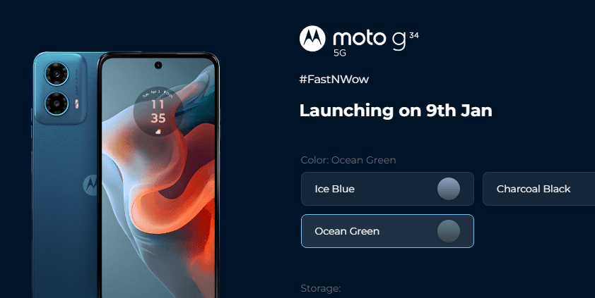 Motorola g34