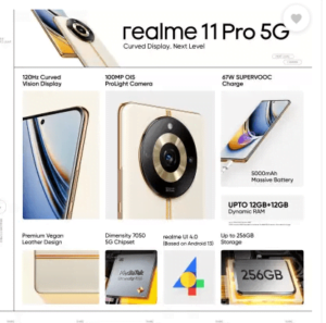 Realme 11 pro 5g