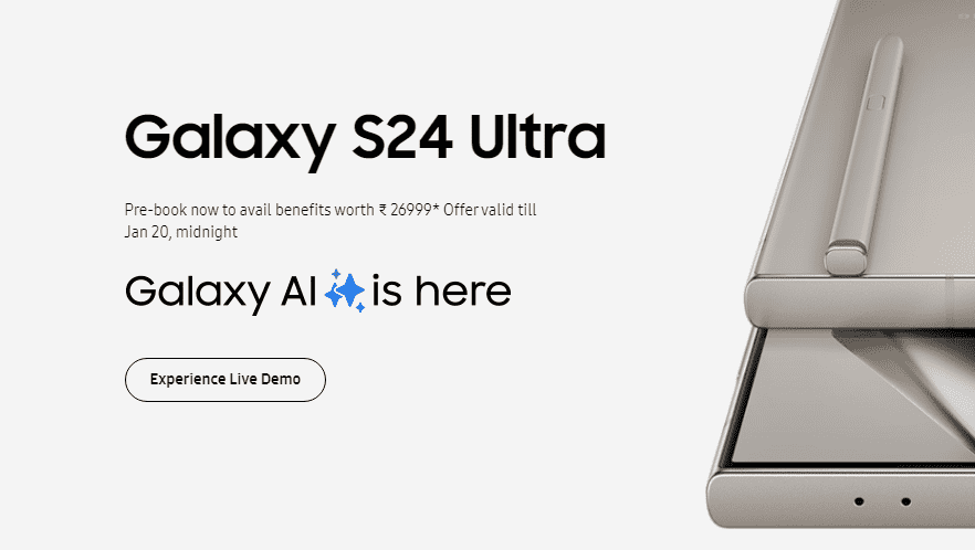Samsung Galaxy S24 Ultra Display