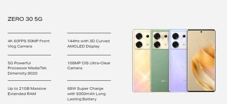 Infinix Zero 30 5G Processor
